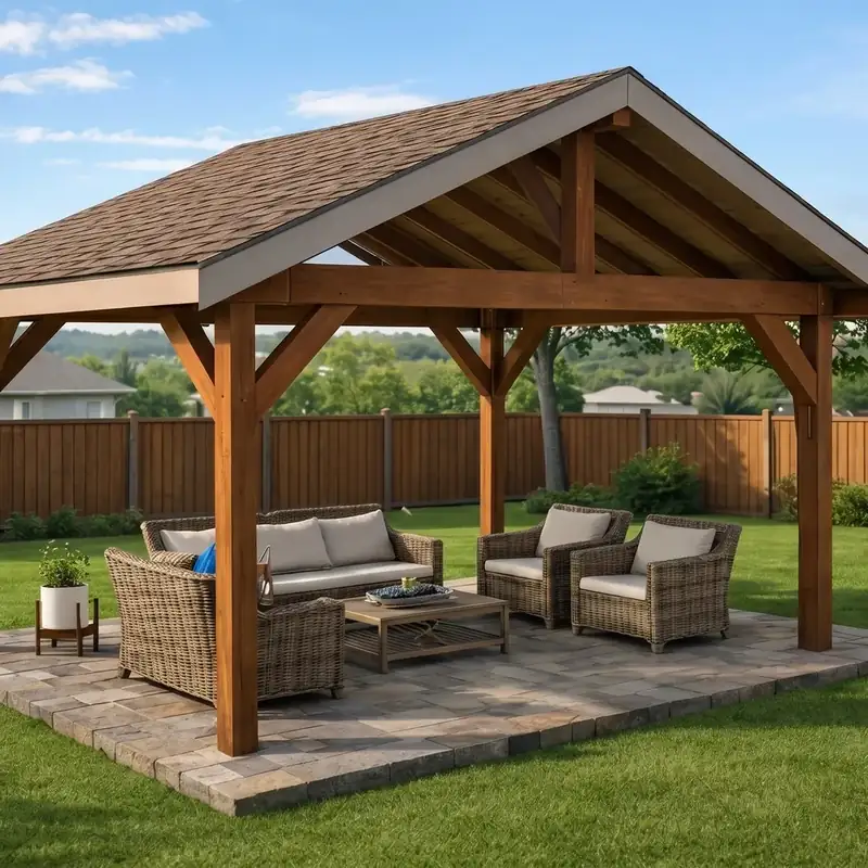 12x16 Pavilion overview